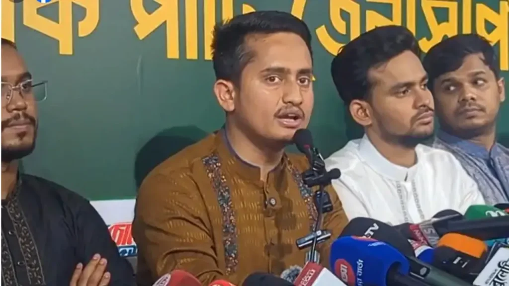 এককভাবে স্থানীয় সরকার নির্বাচনের প্রস্তুতি নিচ্ছে এনসিপি : সারজিস আলম