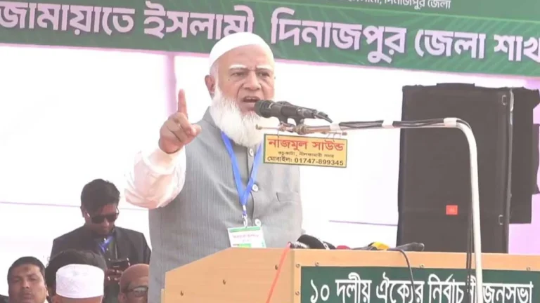 আমাদের দ্বিতীয় লড়াই শুরু হবে স্থানীয় সরকার নির্বাচনে: জামায়াত আমির