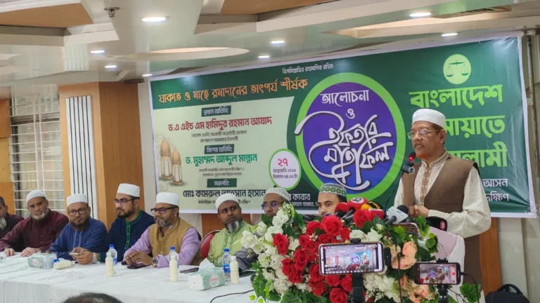 আল্লাহকে জবাবদিহির চিন্তা করলে কেউ ভোট কারচুপি করতে পারে না: আযাদ