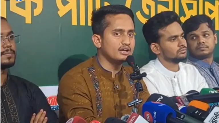 এককভাবে স্থানীয় সরকার নির্বাচনের প্রস্তুতি নিচ্ছে এনসিপি : সারজিস আলম