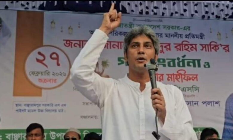 ধর্মের নাম নিয়ে কোনো ফ্যাসিবাদ আমরা সহ্য করব না: সাকি