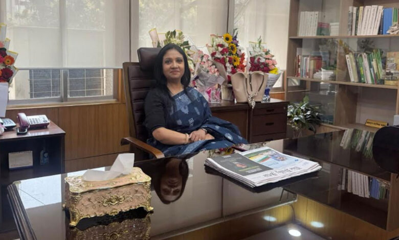 প্রতিমন্ত্রী হয়ে প্রথমবার নাটোরে ফারজানা শারমিন পুতুল