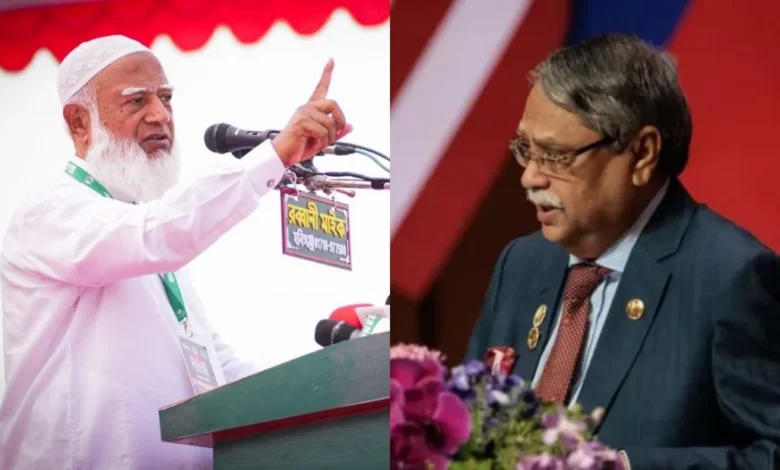 ৫ আগস্ট নিয়ে রাষ্ট্রপতি অনেক কিছুই চেপে গিয়েছেন: জামায়াত আমির