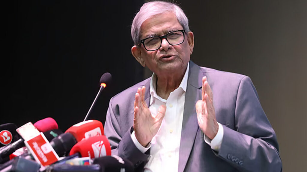 নির্বাচনি প্রতিশ্রুতি অনুযায়ী নারীর ক্ষমতায়নে কাজ করছে বিএনপি: মির্জা ফখরুল