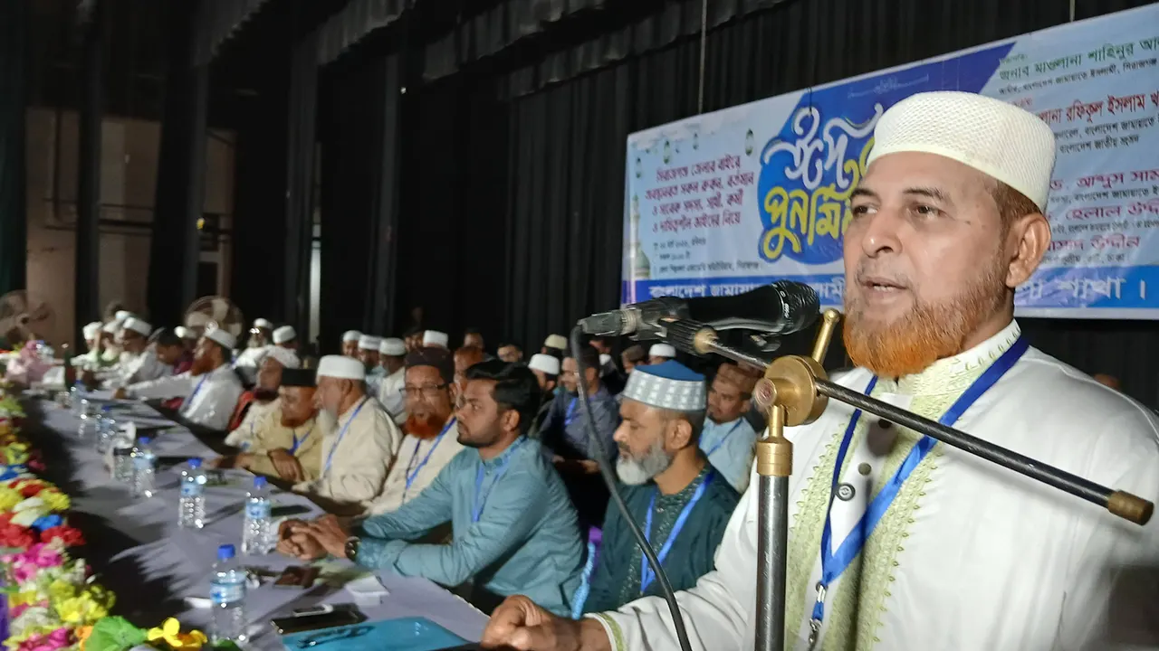 ষড়যন্ত্র করে দাঁড়িপাল্লাকে মেইনস্ট্রিমে আসতে দেয়নি : রফিকুল ইসলাম