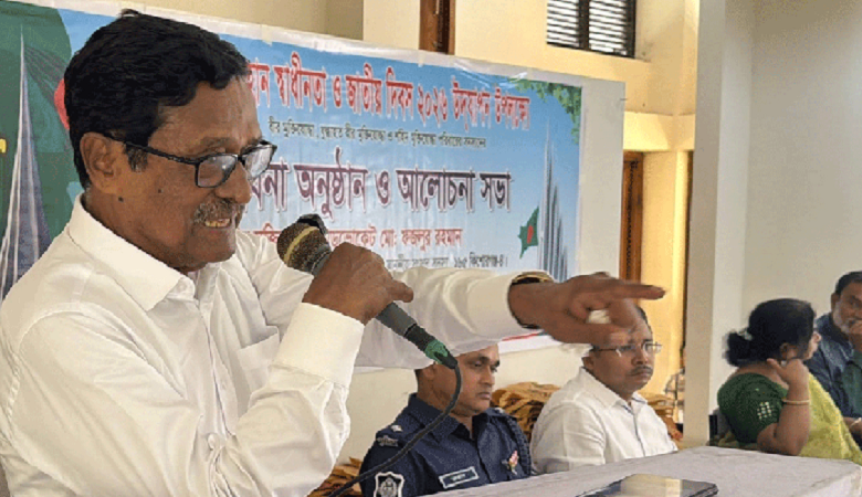 আমার মিটিংয়ে যেন স্বাধীনতাবিরোধীদের ডাকা না হয়: ফজলুর রহমান