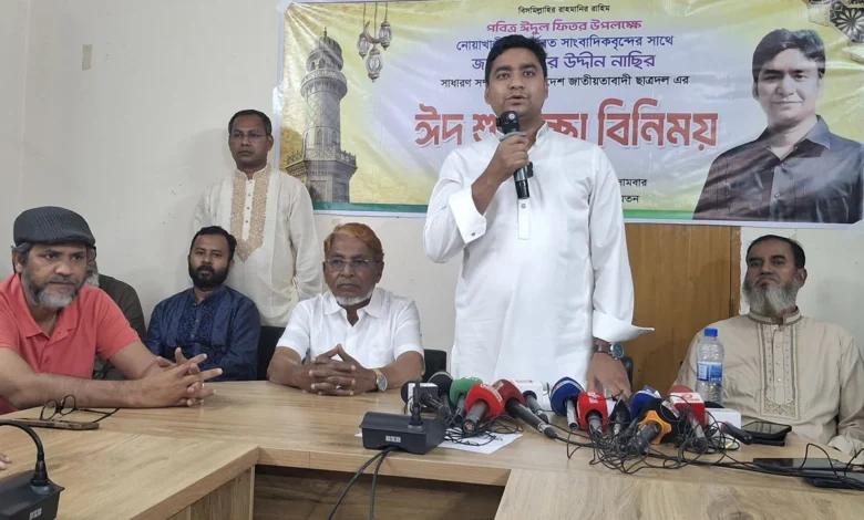 এনসিপি নেতাদের বিরুদ্ধে মামলার হুঁশিয়ারি ছাত্রদল সাধারণ সম্পাদকের