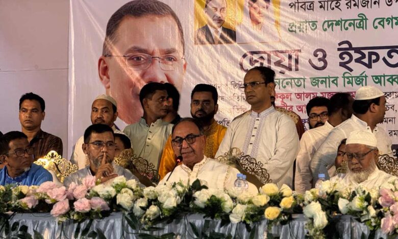 কারও নামে মিথ্যা অপবাদ দিয়ে তাকে বদনামী করা বড় পাপ : মির্জা আব্বাস