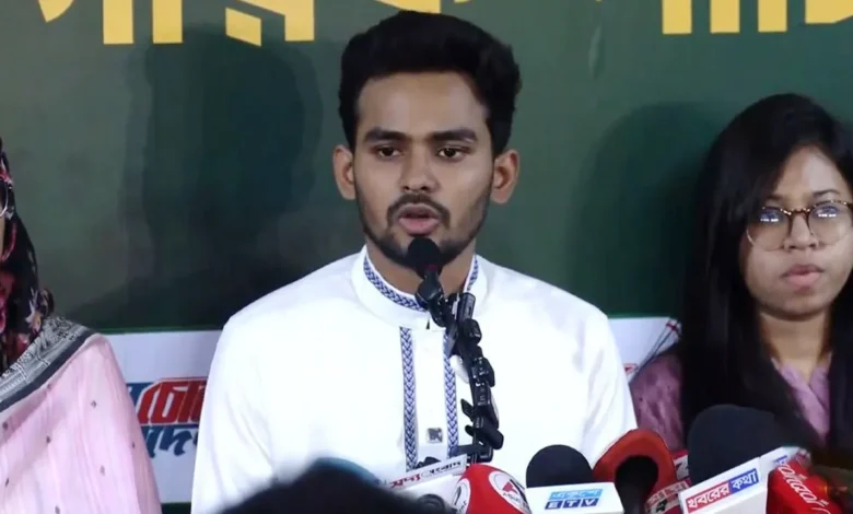 গণরায়ের বিরুদ্ধে গেলে জনগণই তাদের প্রত্যাখ্যান করবে: আসিফ মাহমুদ