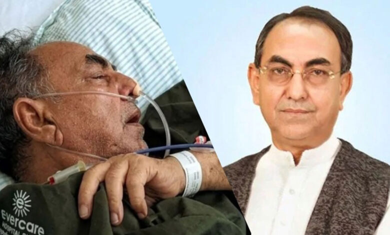 ঢাকায় পৌঁছেছে এয়ার অ্যাম্বুলেন্স, দুপুরে সিঙ্গাপুর নেওয়া হবে মির্জা আব্বাসকে