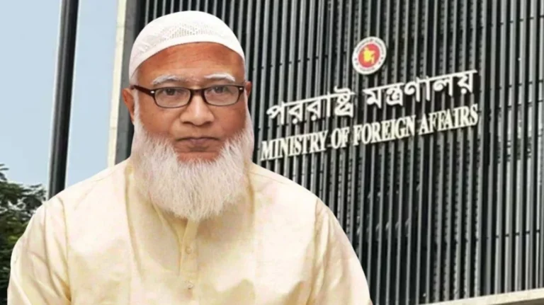 নিজের উপদেষ্টাকে পররাষ্ট্র মন্ত্রণালয়ে পদায়ন চান জামায়াত আমির