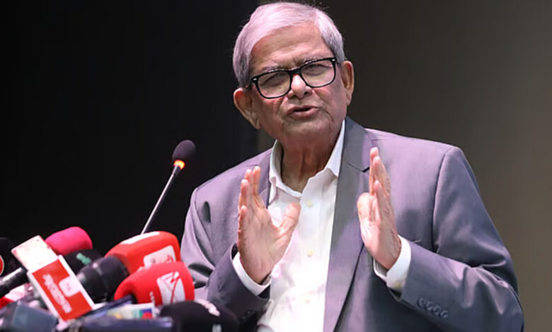 নির্বাচনি প্রতিশ্রুতি অনুযায়ী নারীর ক্ষমতায়নে কাজ করছে বিএনপি: মির্জা ফখরুল