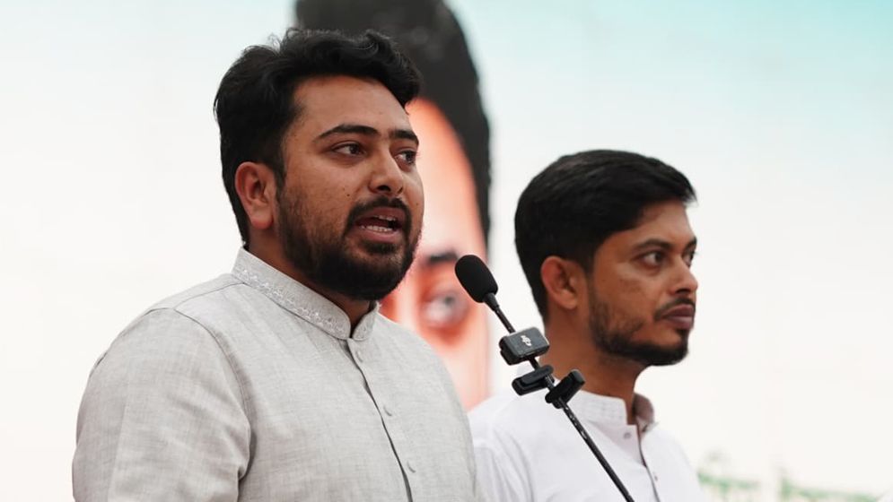 ফ্যাসিস্ট রাষ্ট্রপতির ভাষণ শুনতে আমরা সংসদে যাচ্ছি না: নাহিদ
