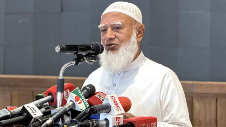 বিএনপিকে সংবিধান সংস্কার পরিষদের শপথ নিতে জামায়াত আমিরের আহ্বান