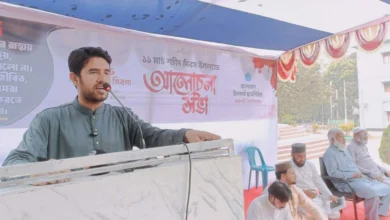 শহীদদের রক্তের সিঁড়ি বেয়েই ছাত্রশিবির এগিয়ে যাচ্ছে: সিবগাতুল্লাহ