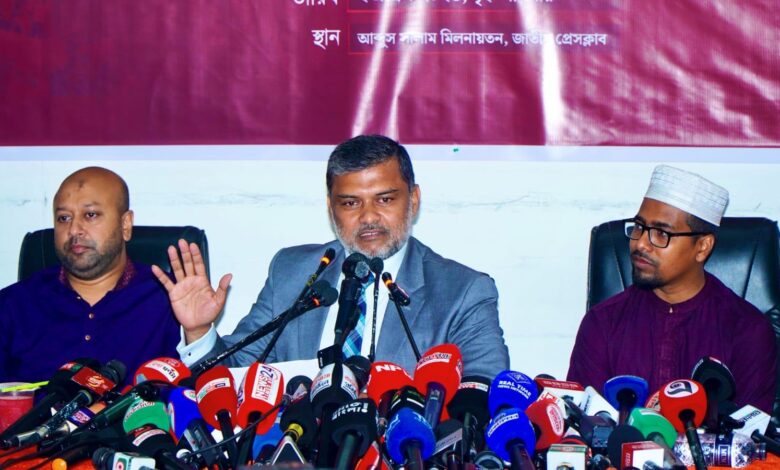 জুলাই সনদ নয়, সামগ্রিক সংস্কারের বিরোধিতা করছে সরকার : শিশির মনির