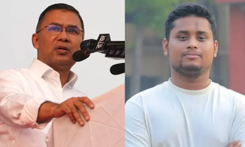 তারেক রহমান কি নিজের সিদ্ধান্তে দেশ পরিচালনা করছেন, নাকি নেপথ্যে অন্য কেউ ? হাসনাতের প্রশ্ন