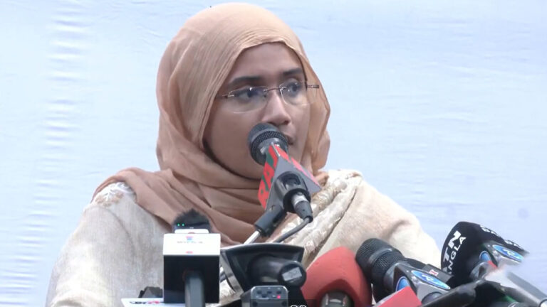 বিএনপির এক ধরনের ইনটেনশন আছে জনগণকে মূর্খ রাখার: সামান্তা শারমিন